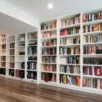 Bookcase library cabinets